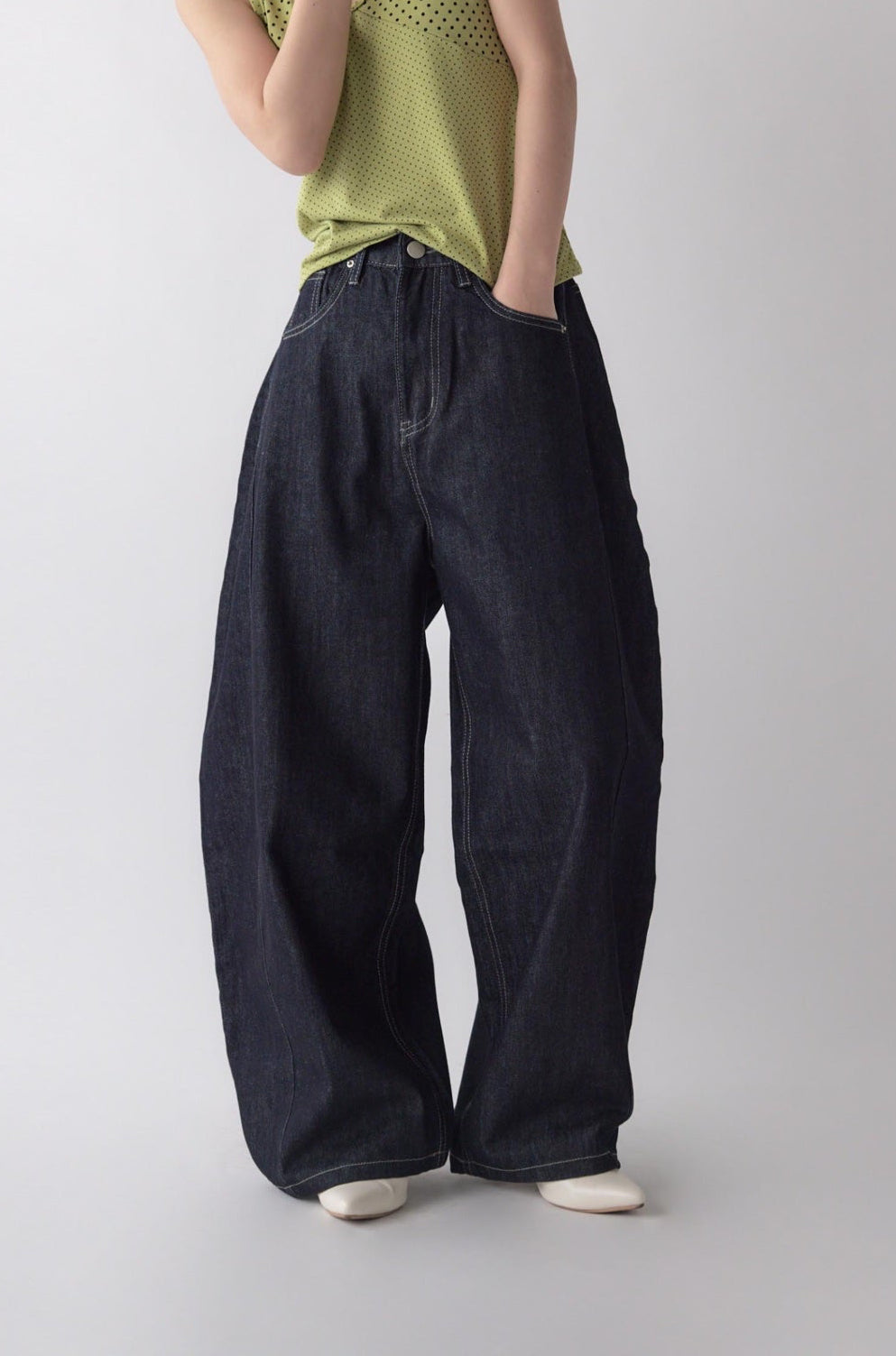 Curved Wide Denim