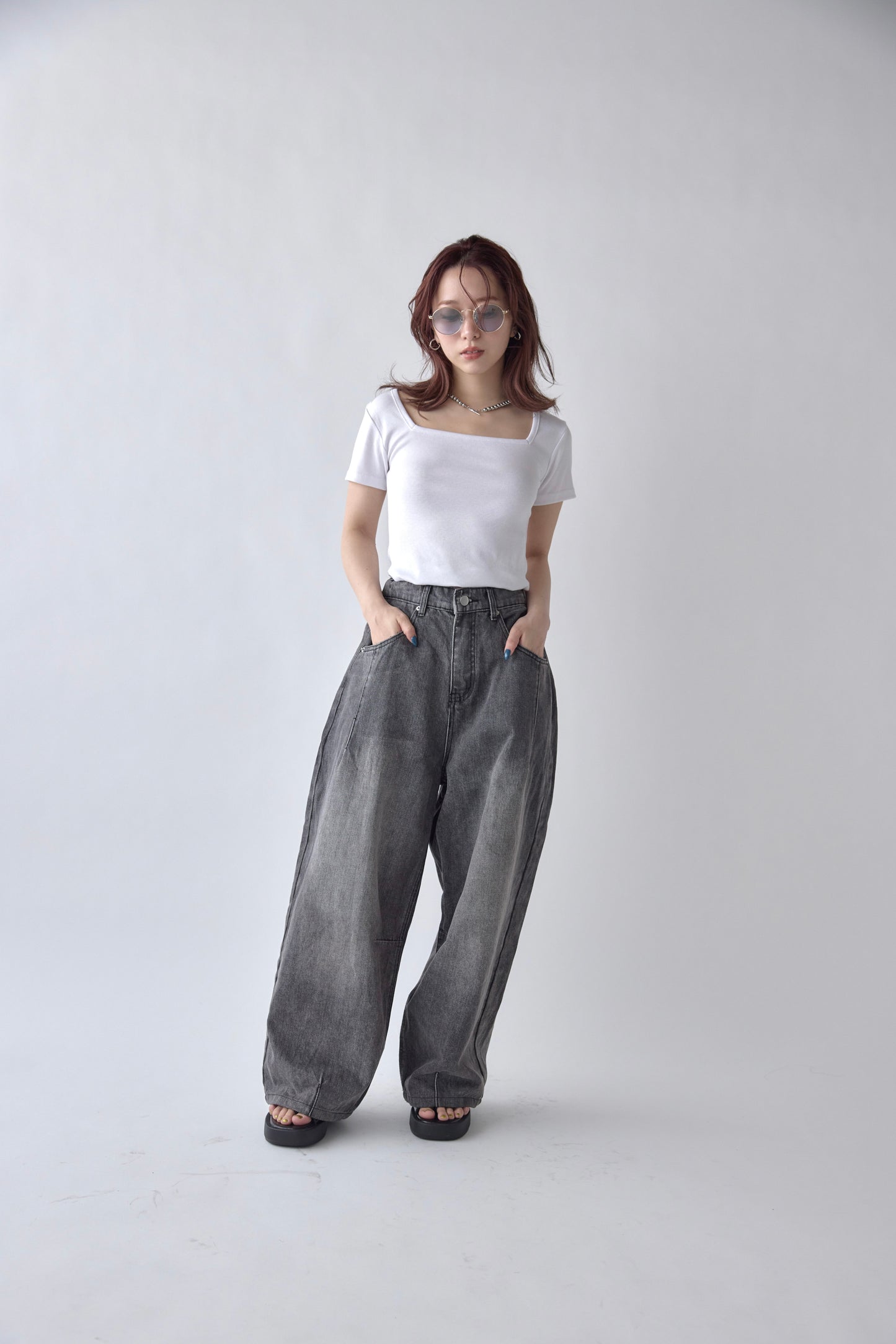 Loose Baggy Denim Pants