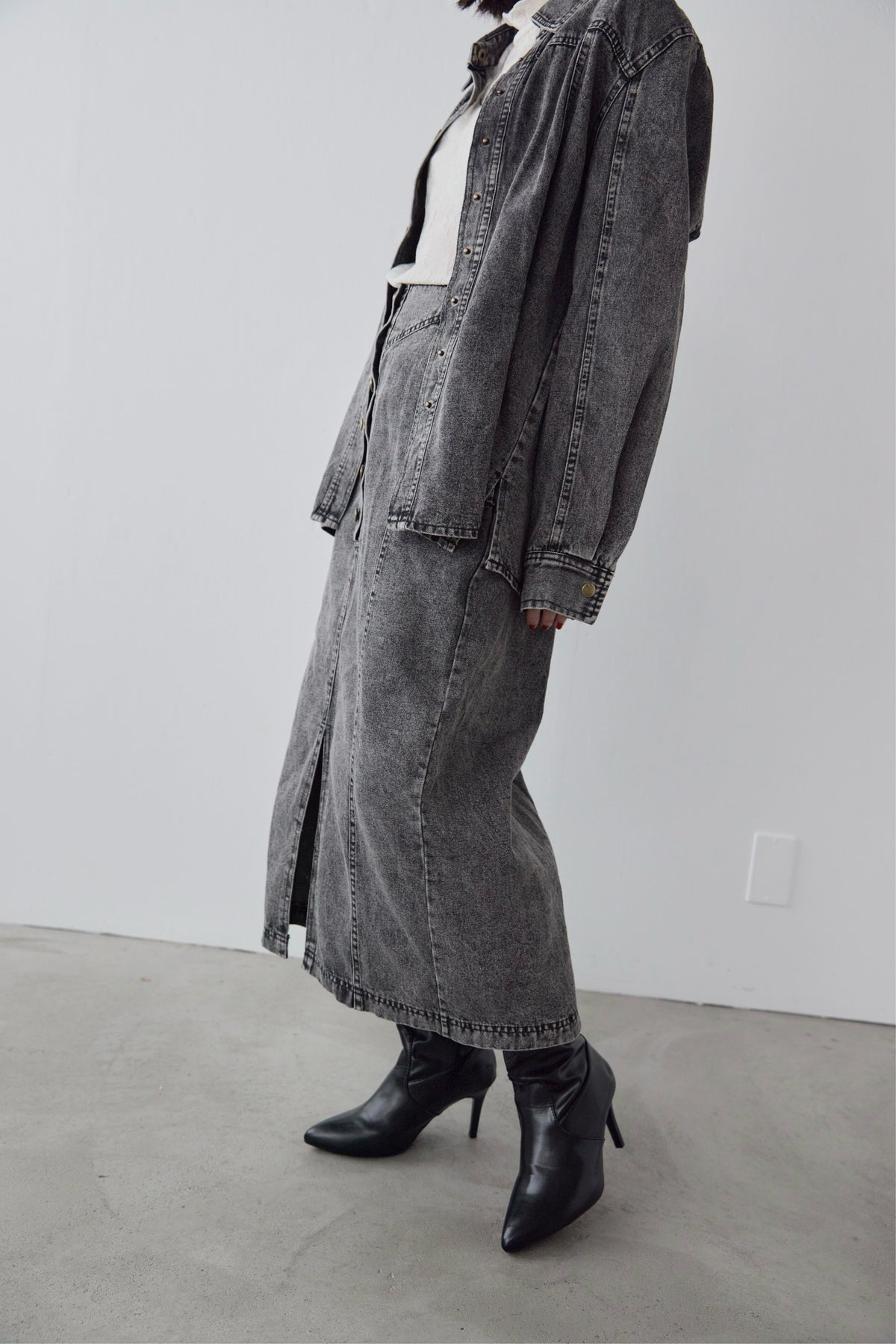 Vintage-Style Denim Set