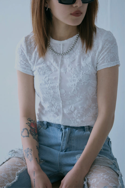 Flower Lace T-shirt