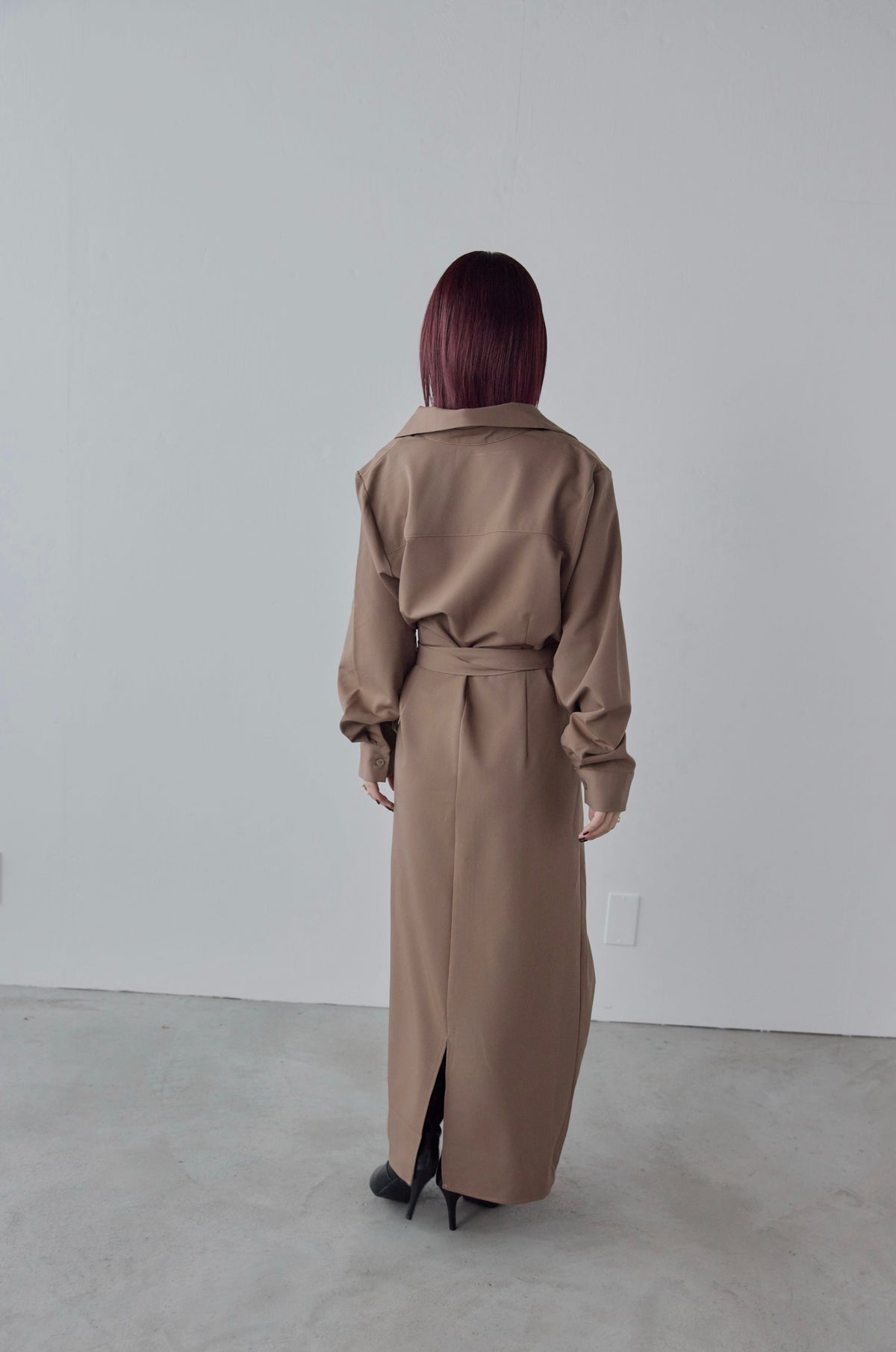 Wrap Shirt Dress