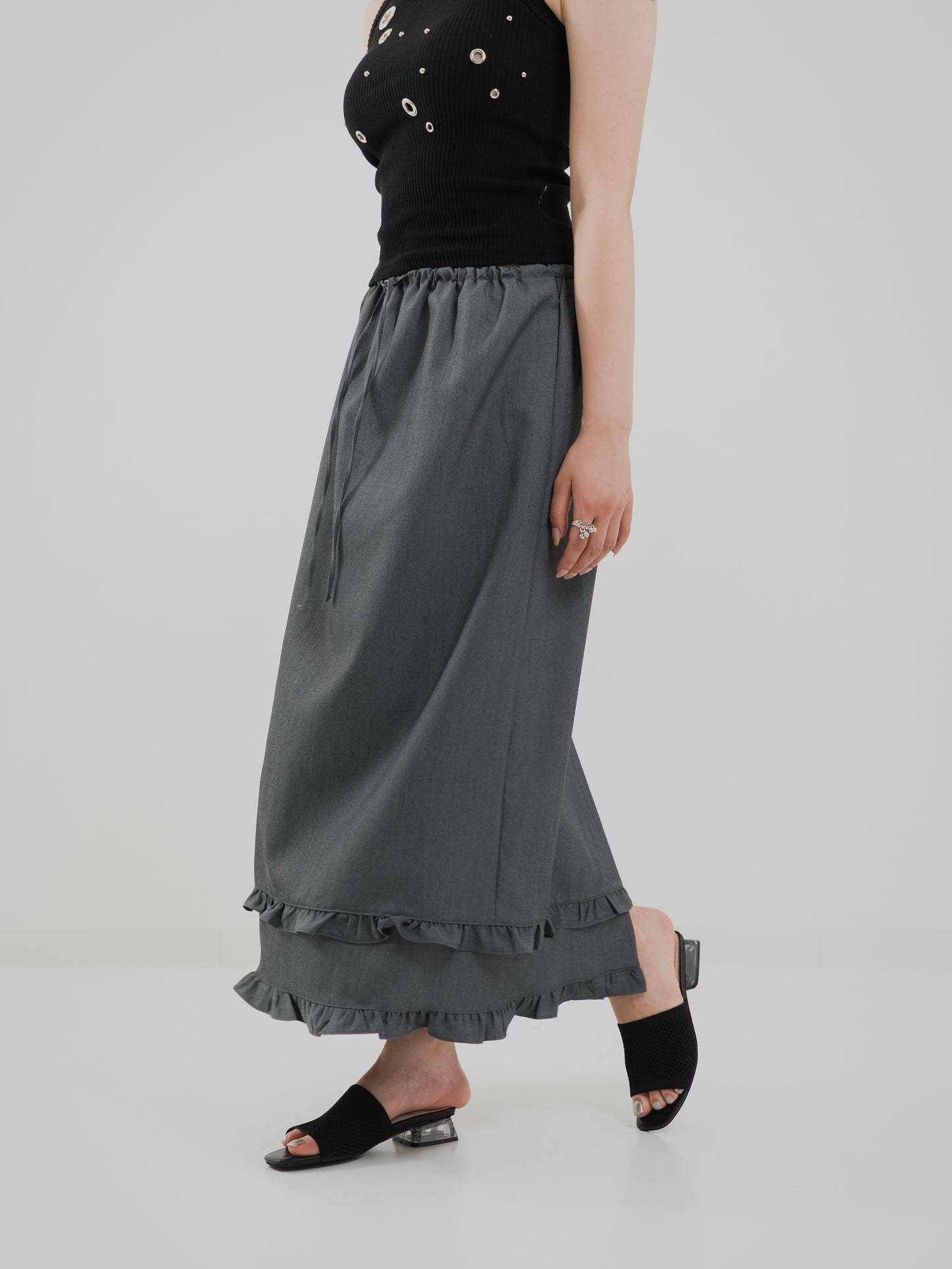 Two-tiered Fuffle Skirt