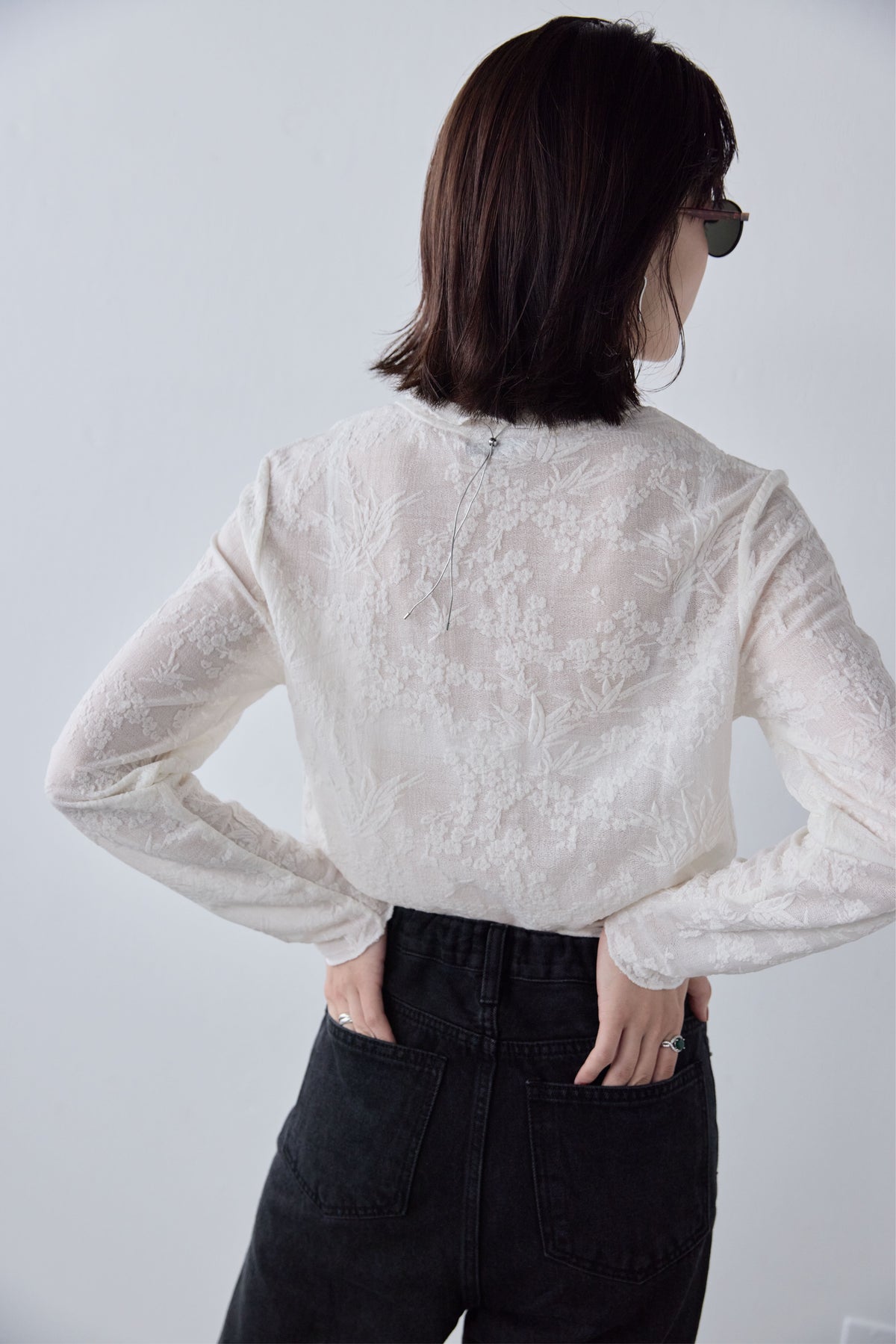 Sheer Lace Top