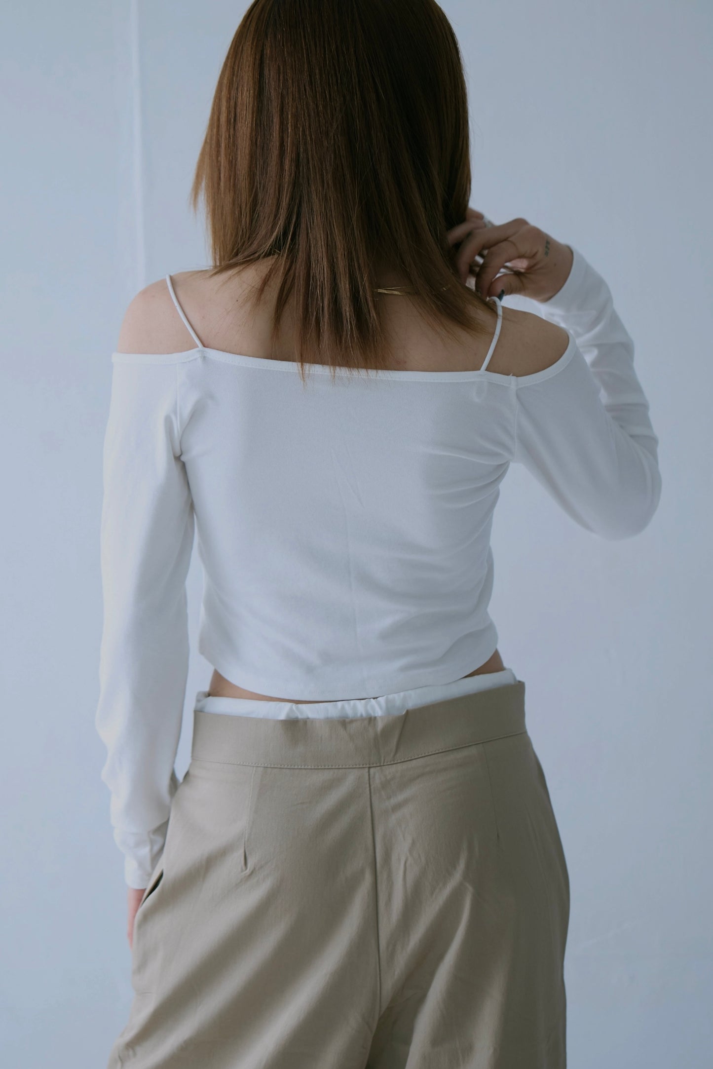 Padded Cropped Top