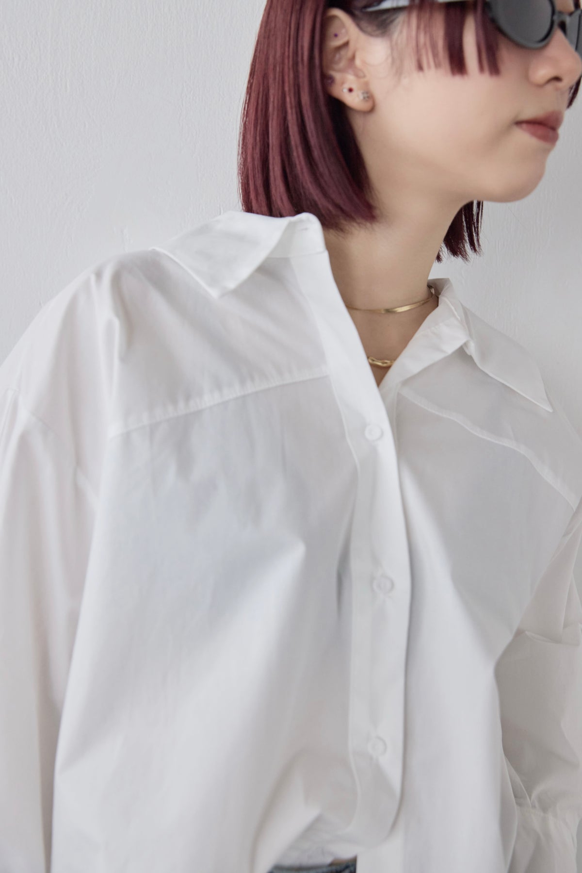 Asymmetric Flare Shirt