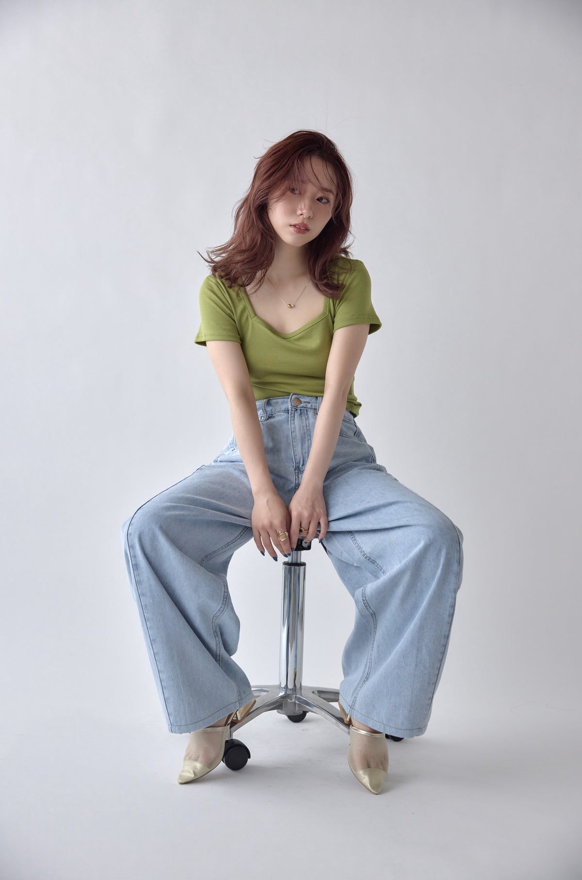 Curved Wide Denim