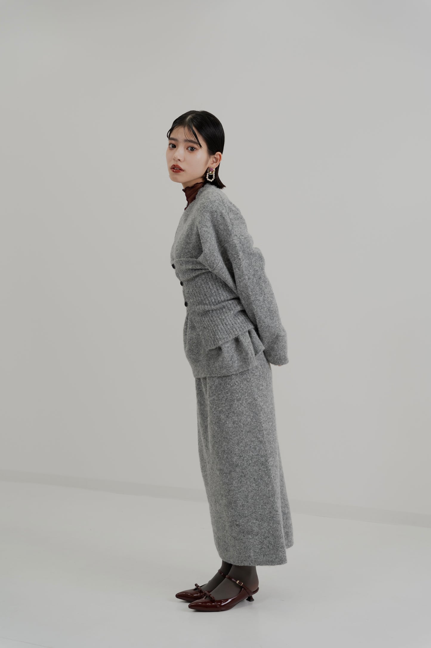 Modern Snood Knit Set – 3 Piece