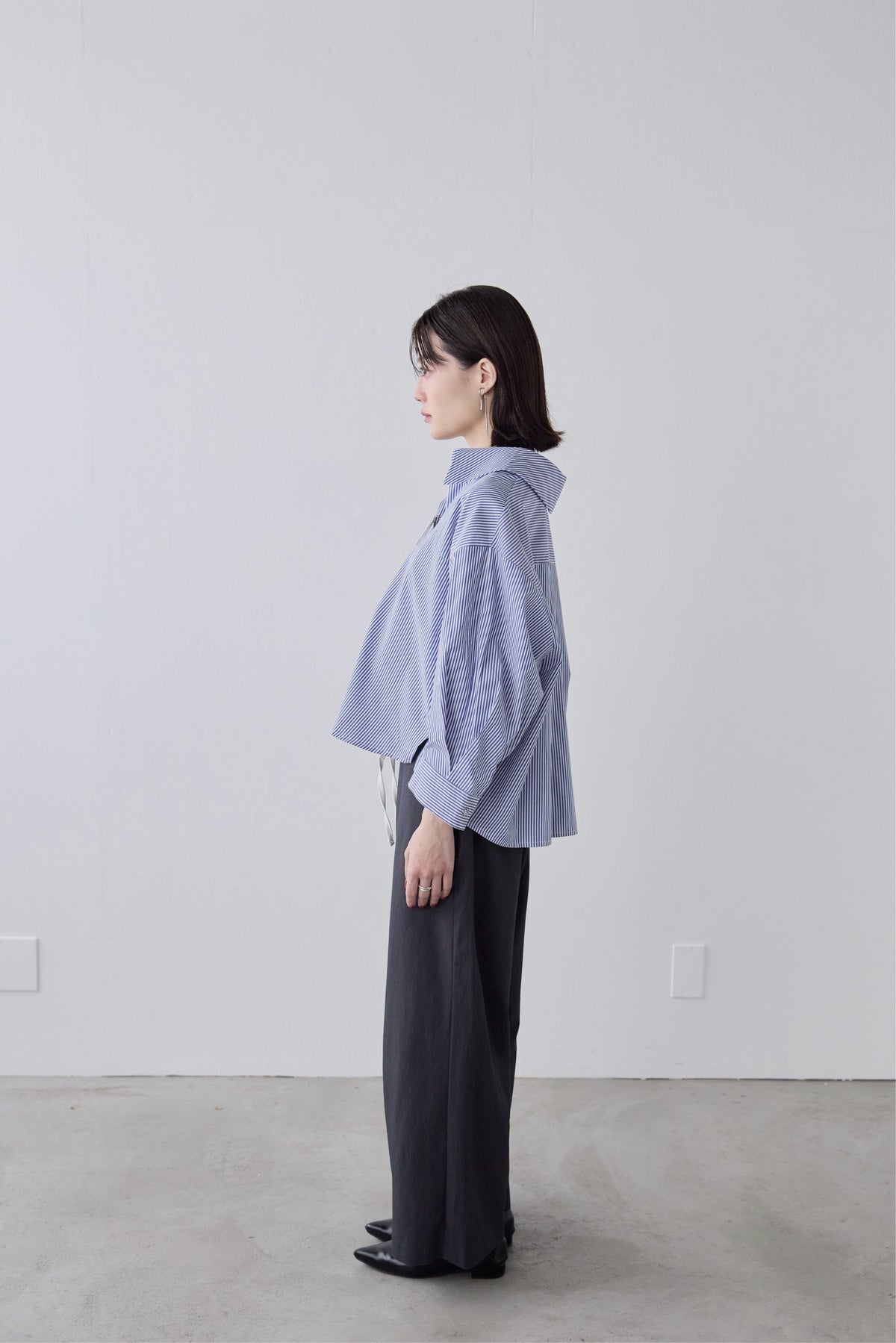 Asymmetric Flare Shirt