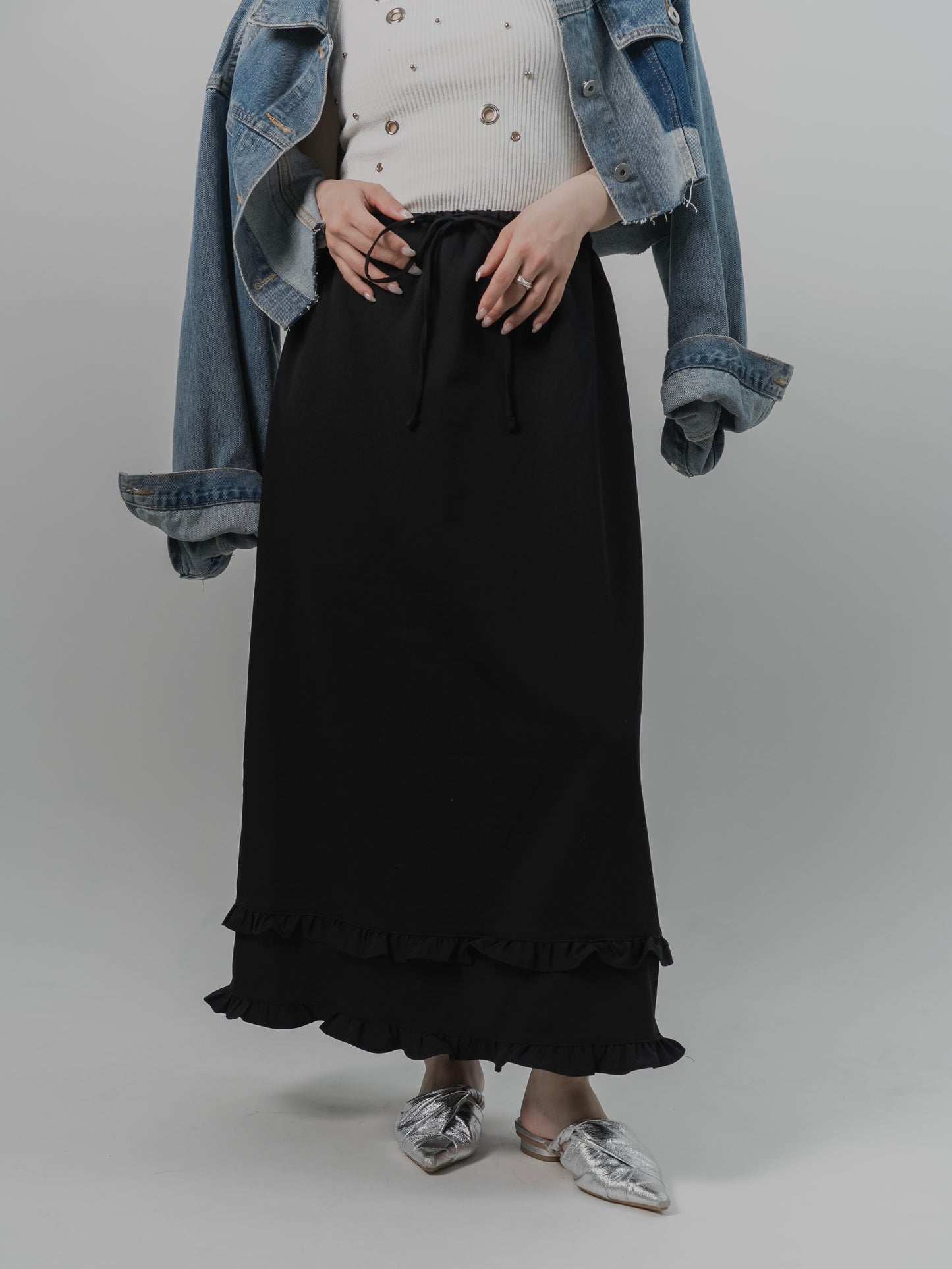 Two-tiered Fuffle Skirt