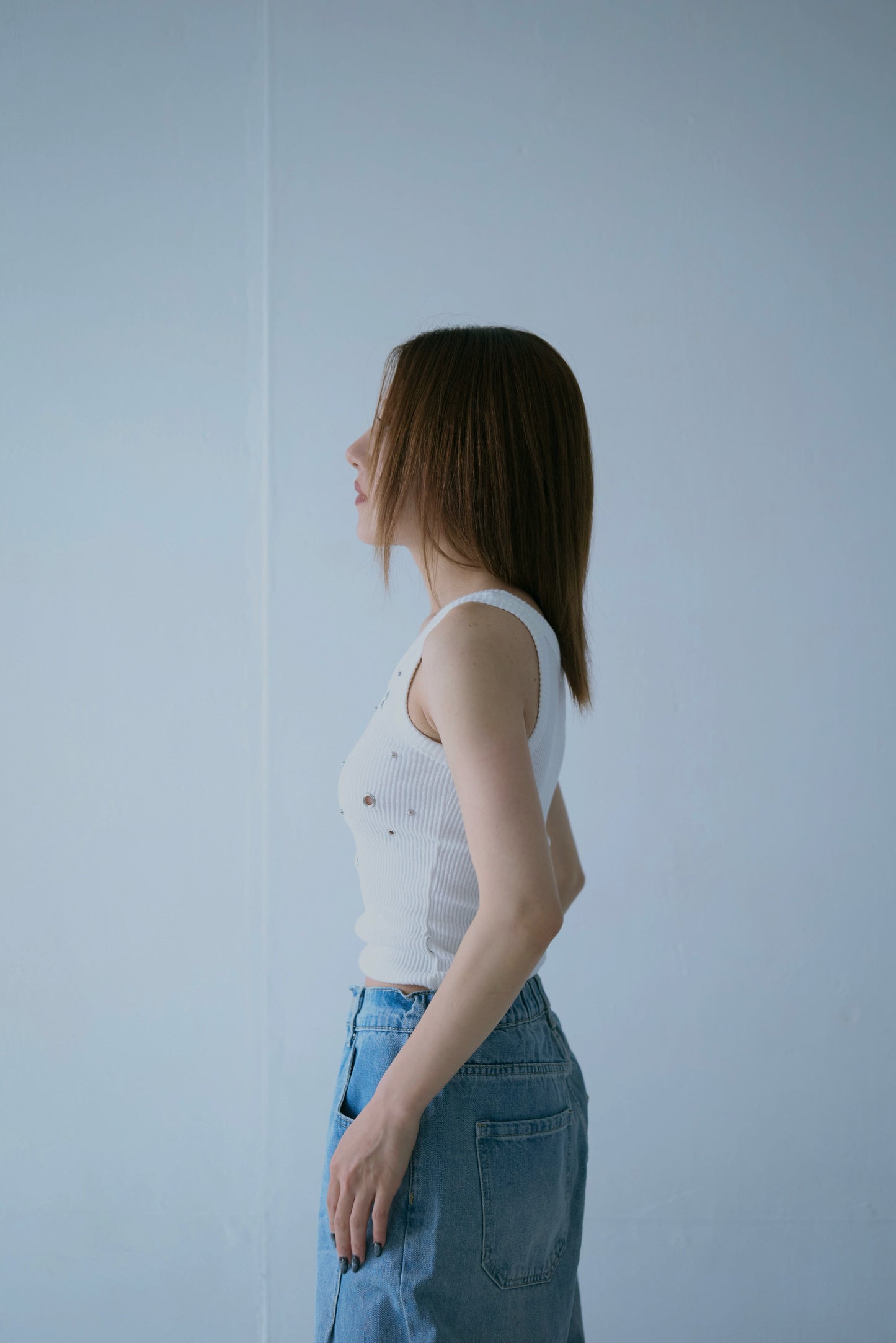 Perforated Design Tanktop