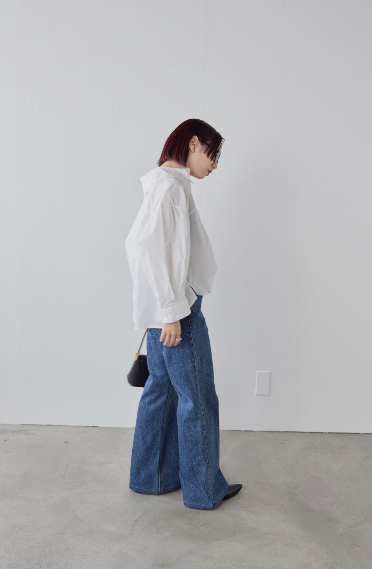 Asymmetric Flare Shirt