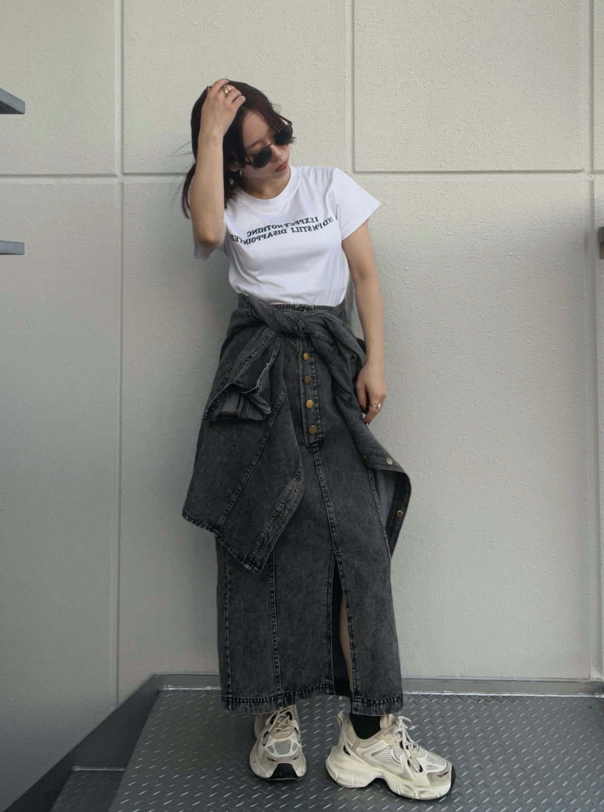 Vintage-Style Denim Set