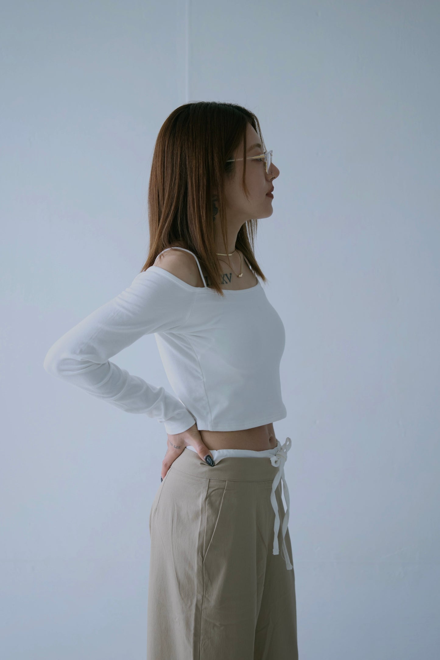 Padded Cropped Top