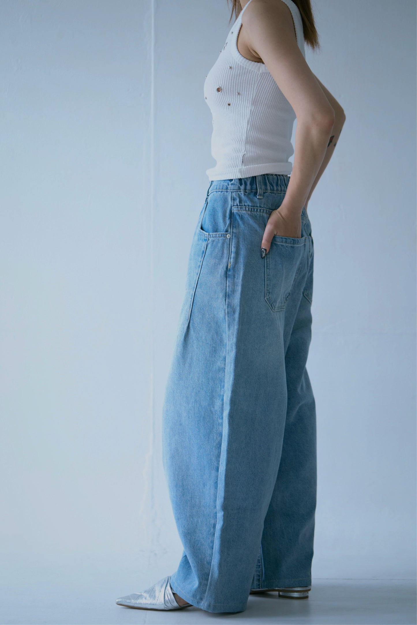 Loose Baggy Denim Pants