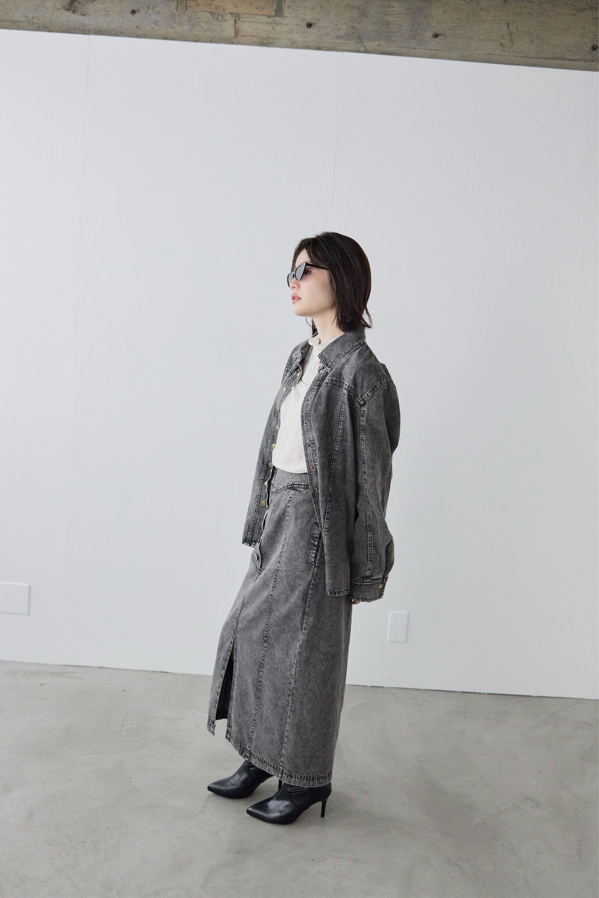 Vintage-Style Denim Set
