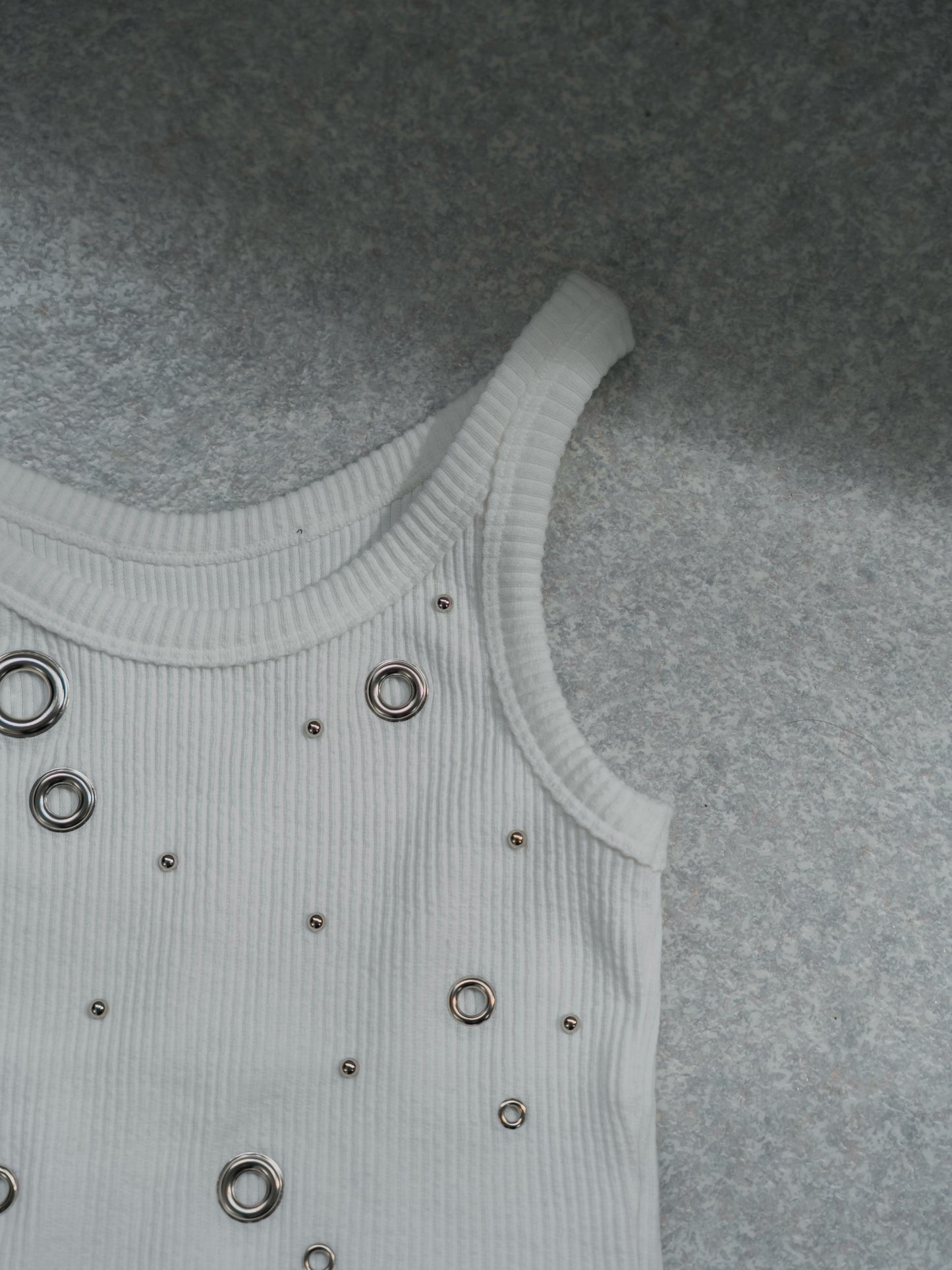 Perforated Design Tanktop