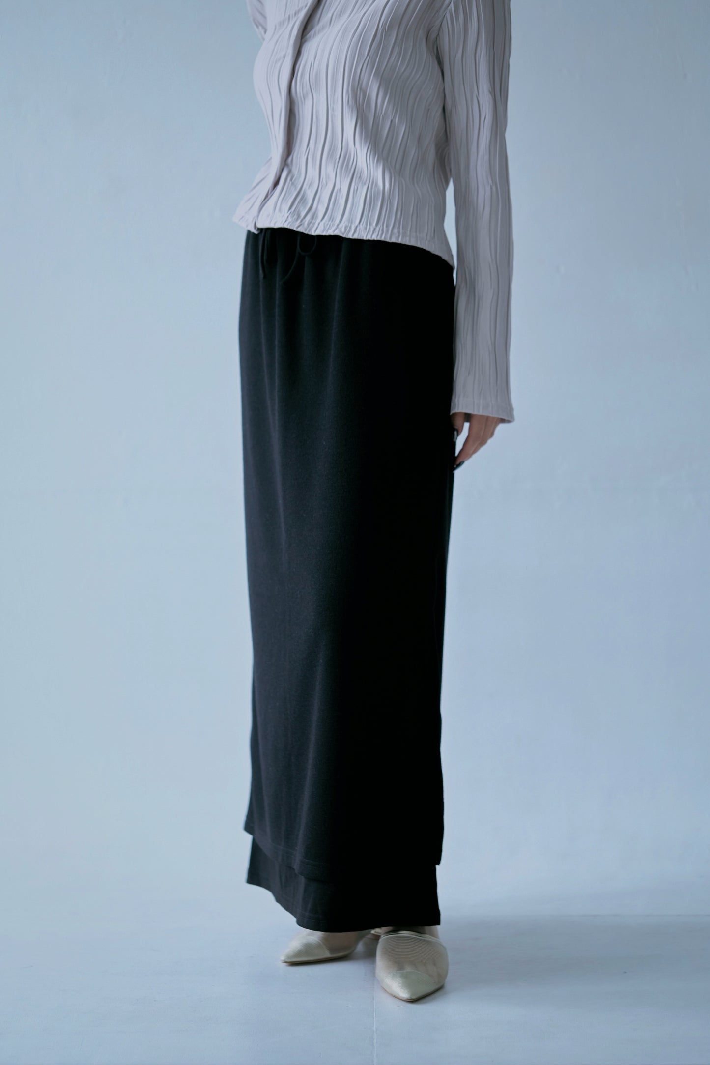 Double Layer Long Skirt