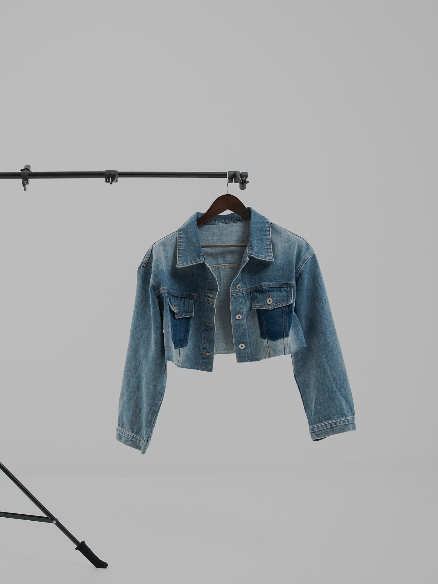 Cropped Denim Jacket