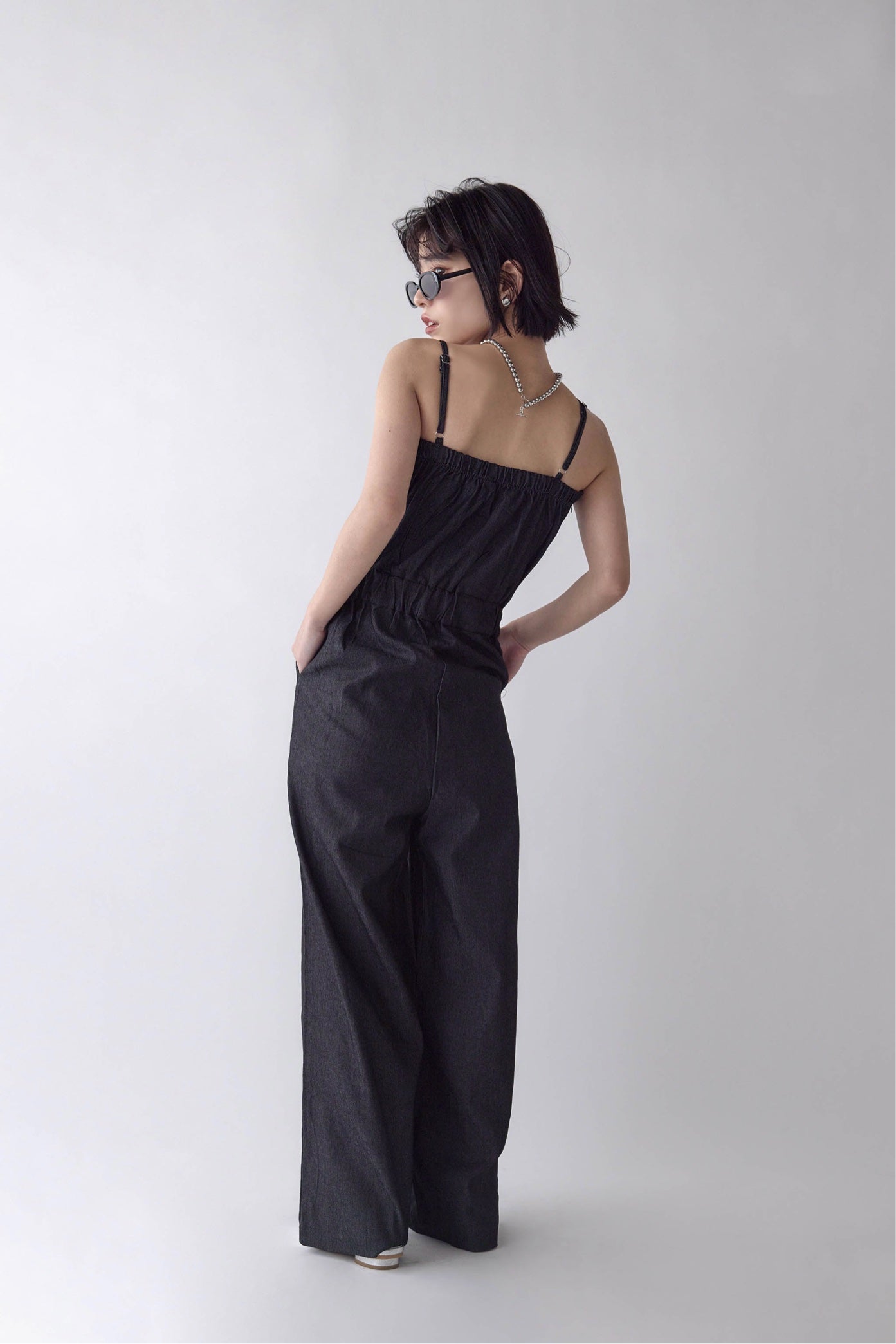 Denim Cami All-in-one