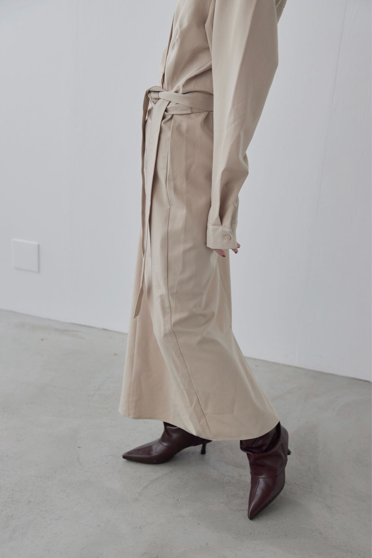 Wrap Shirt Dress
