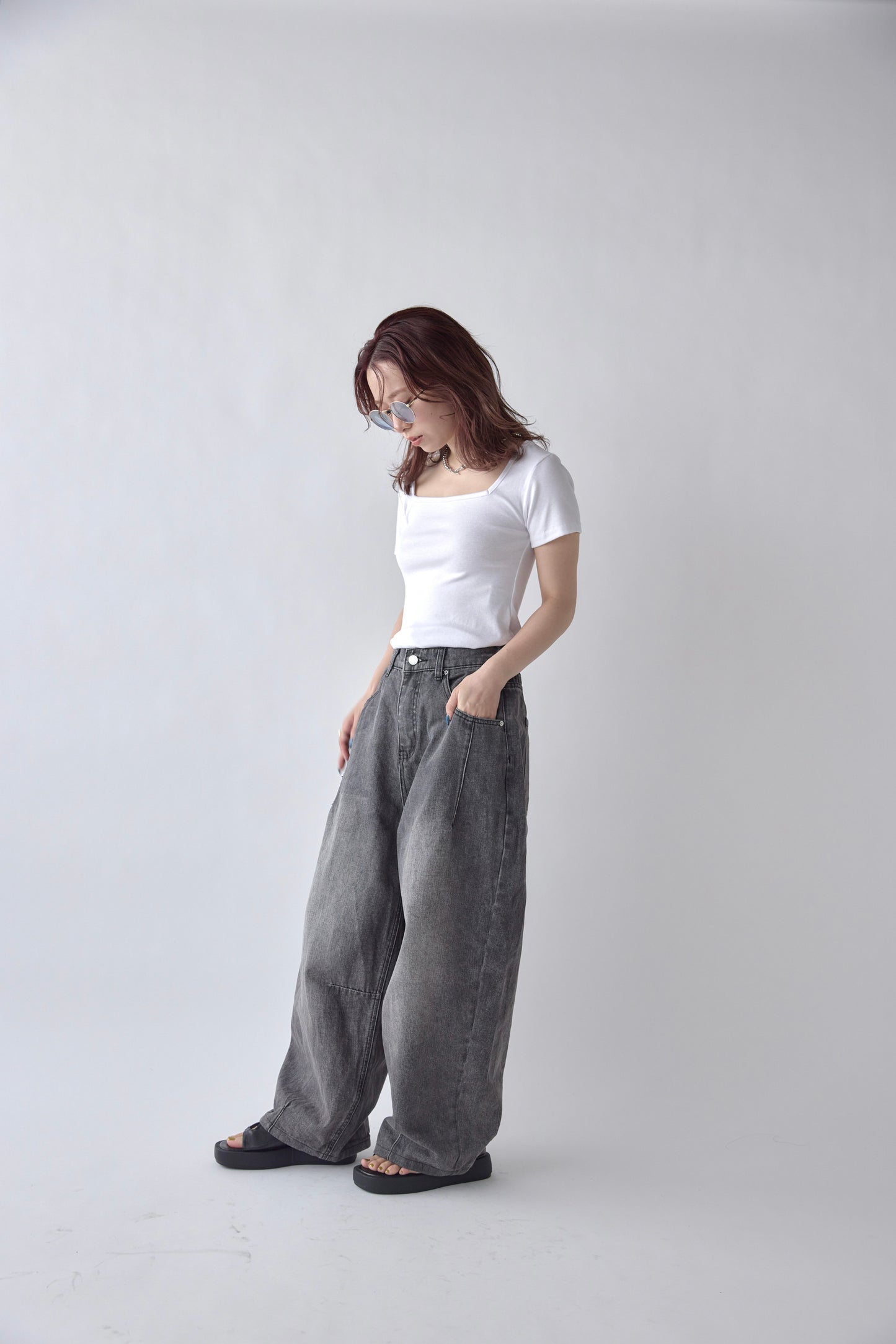 Loose Baggy Denim Pants