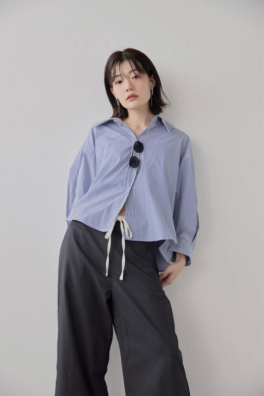 Asymmetric Flare Shirt