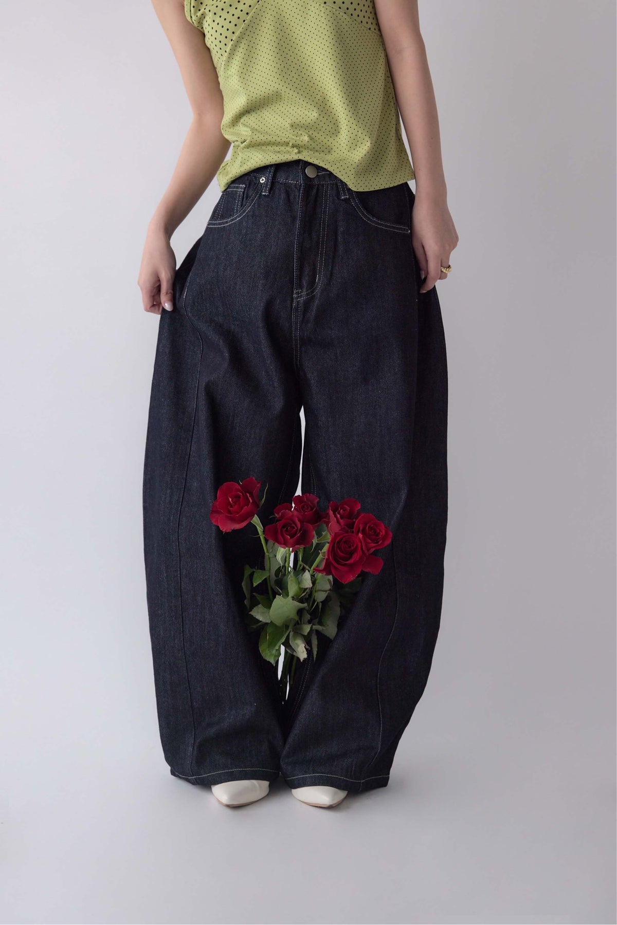 Curved Wide Denim