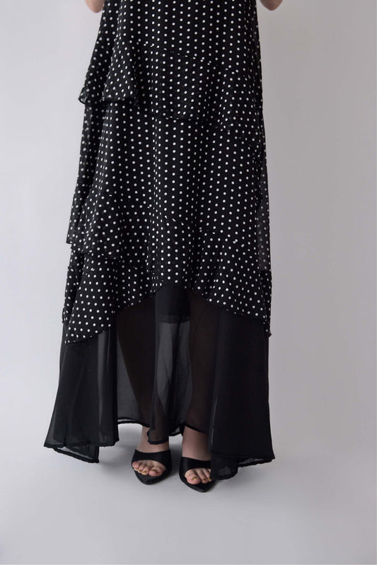 Dot Chiffon Cami Dress