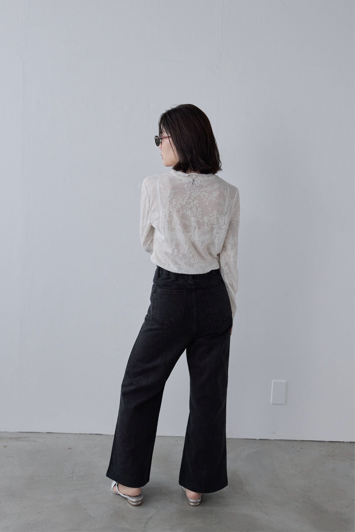 Sheer Lace Top