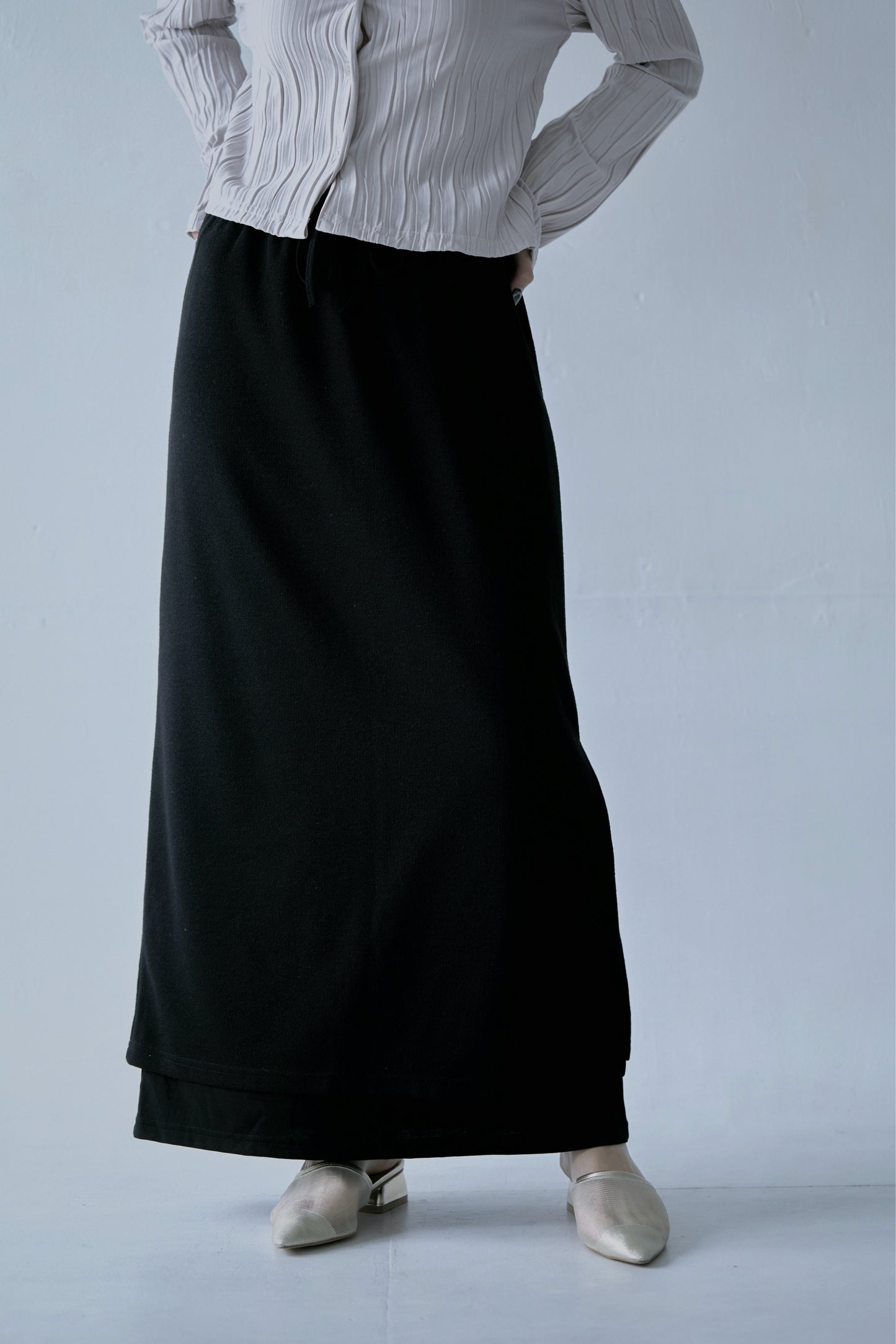 Double Layer Long Skirt