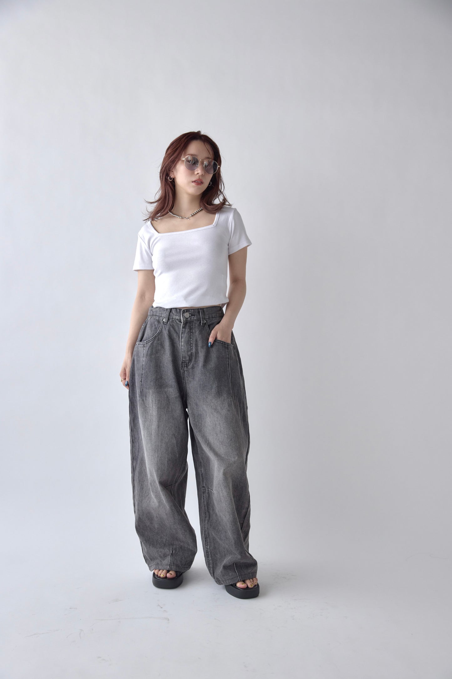 Loose Baggy Denim Pants