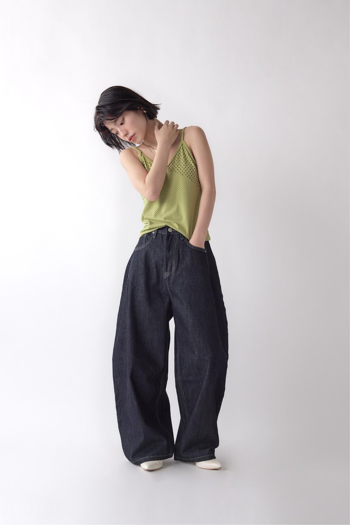 Curved Wide Denim