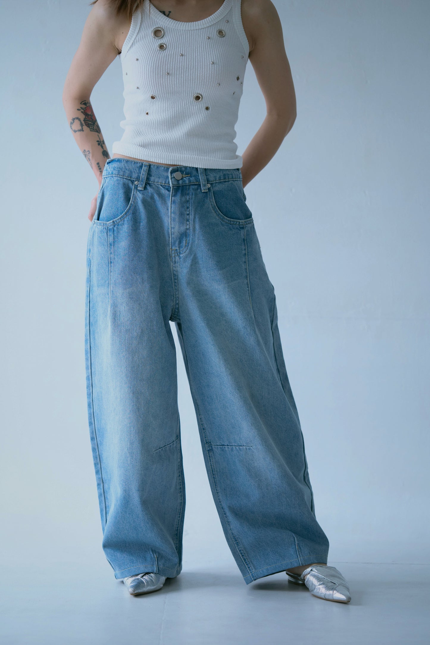 Loose Baggy Denim Pants