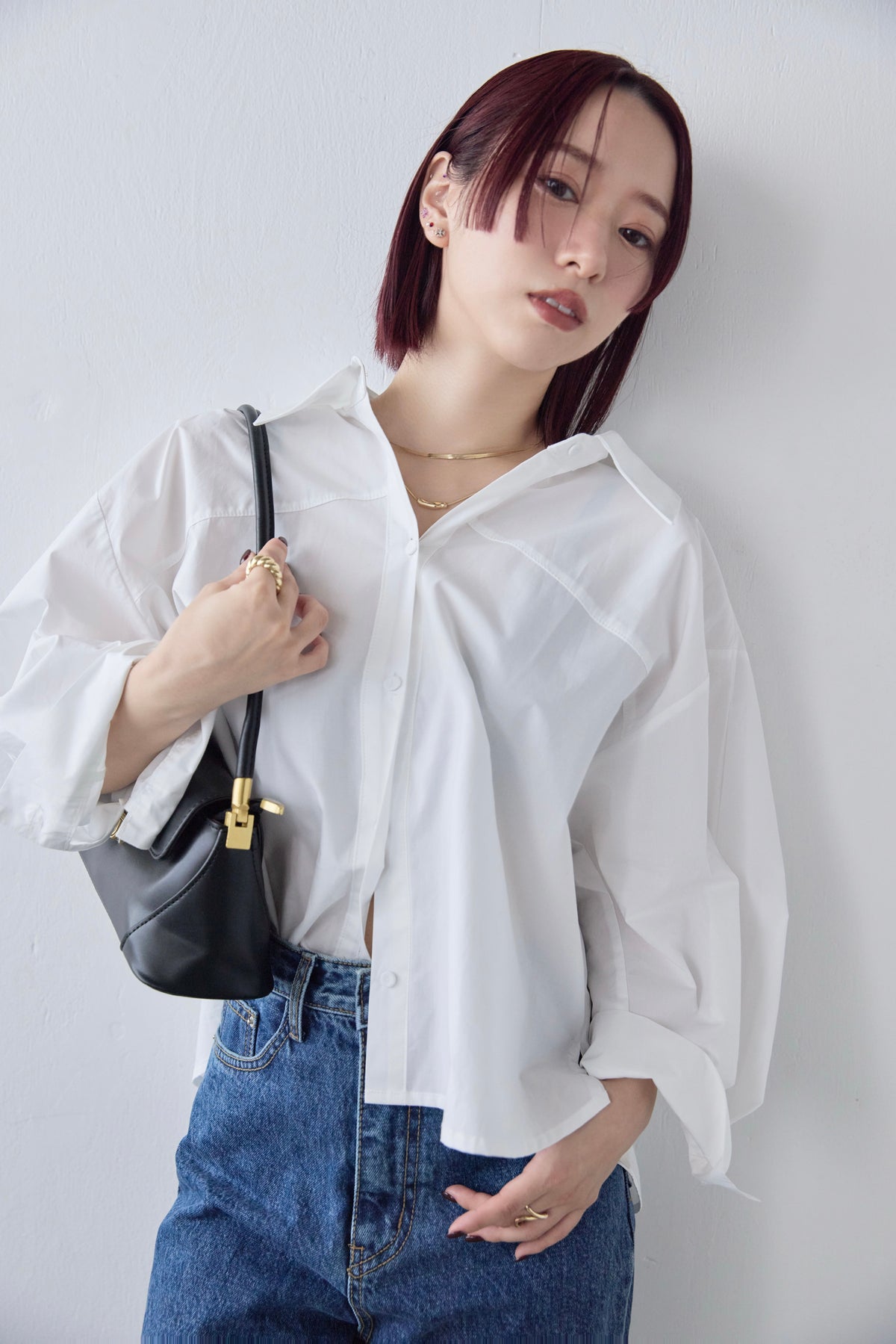 Asymmetric Flare Shirt
