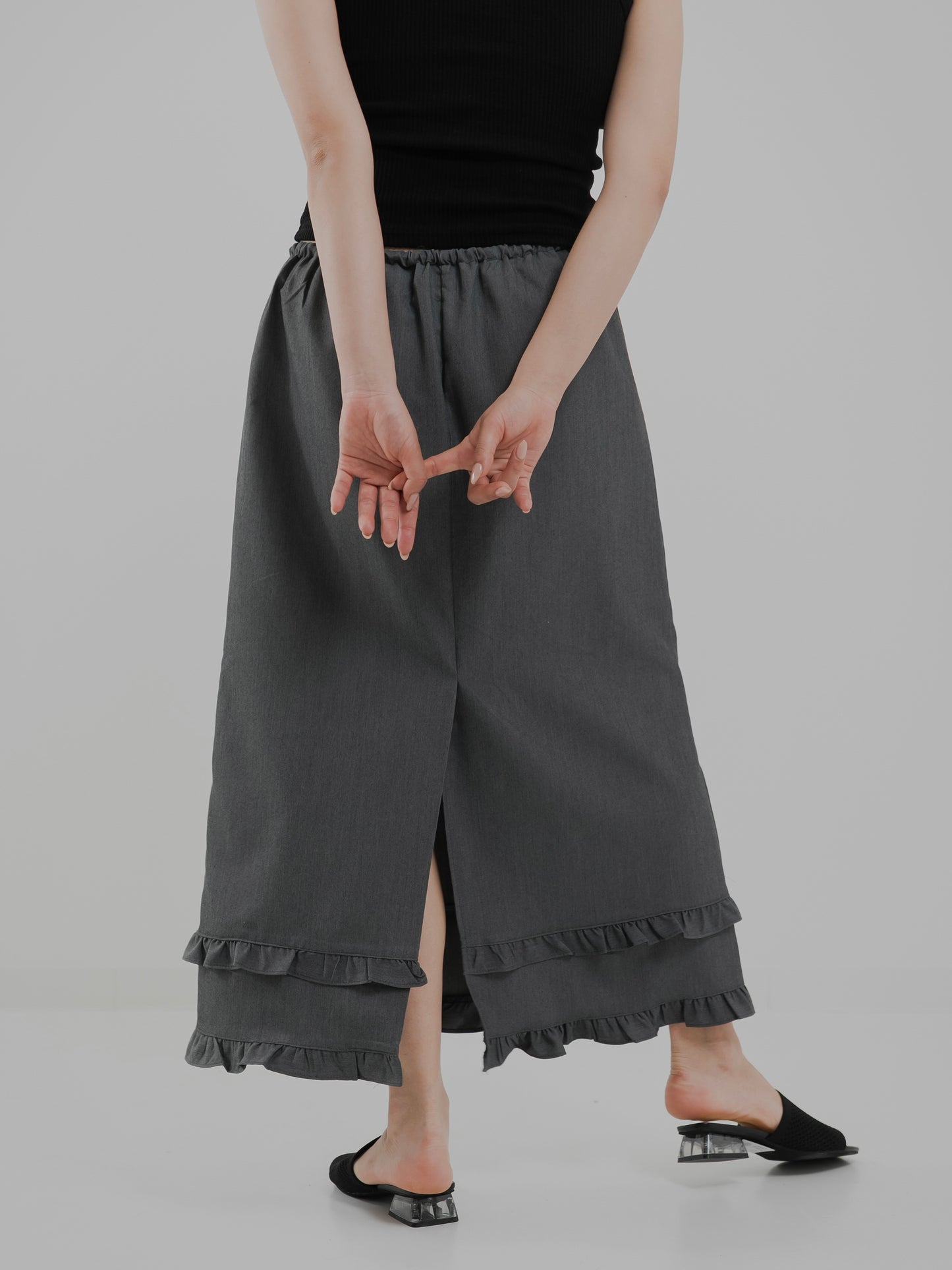 Two-tiered Fuffle Skirt
