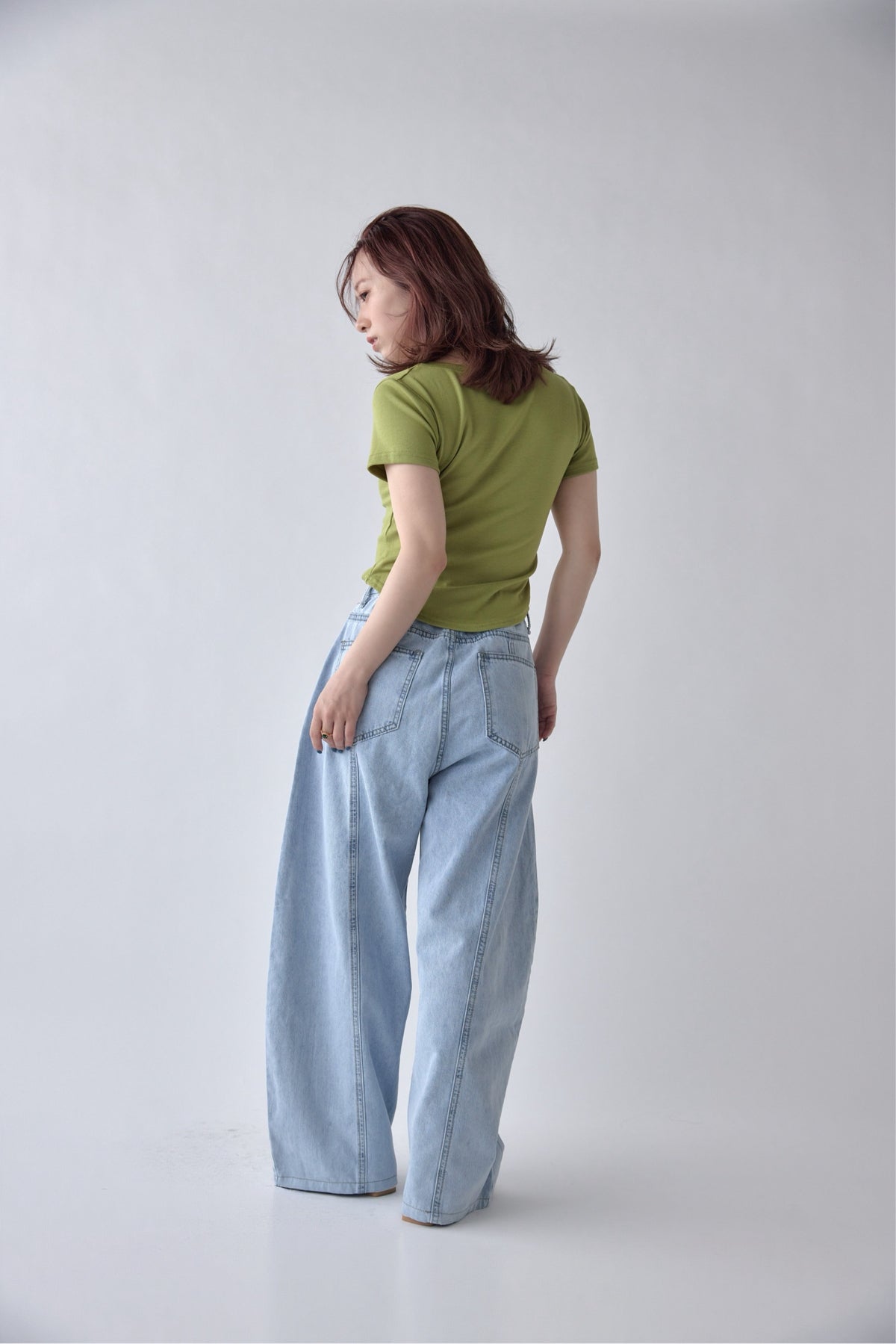 Curved Wide Denim