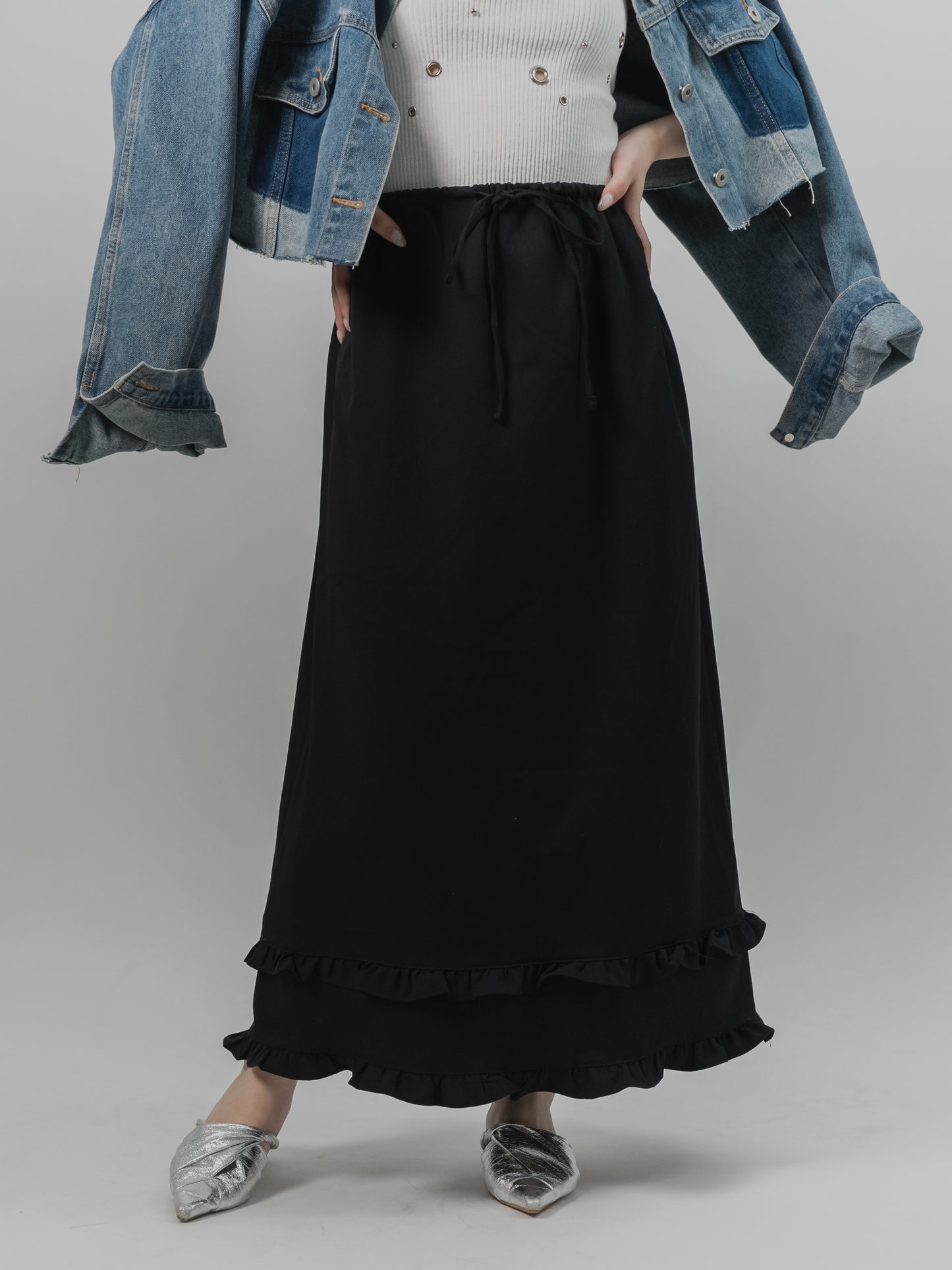 Two-tiered Fuffle Skirt