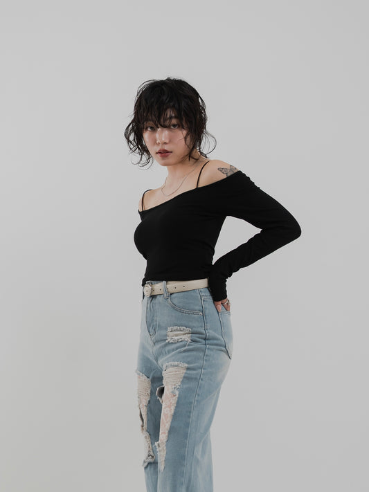 Padded Cropped Top