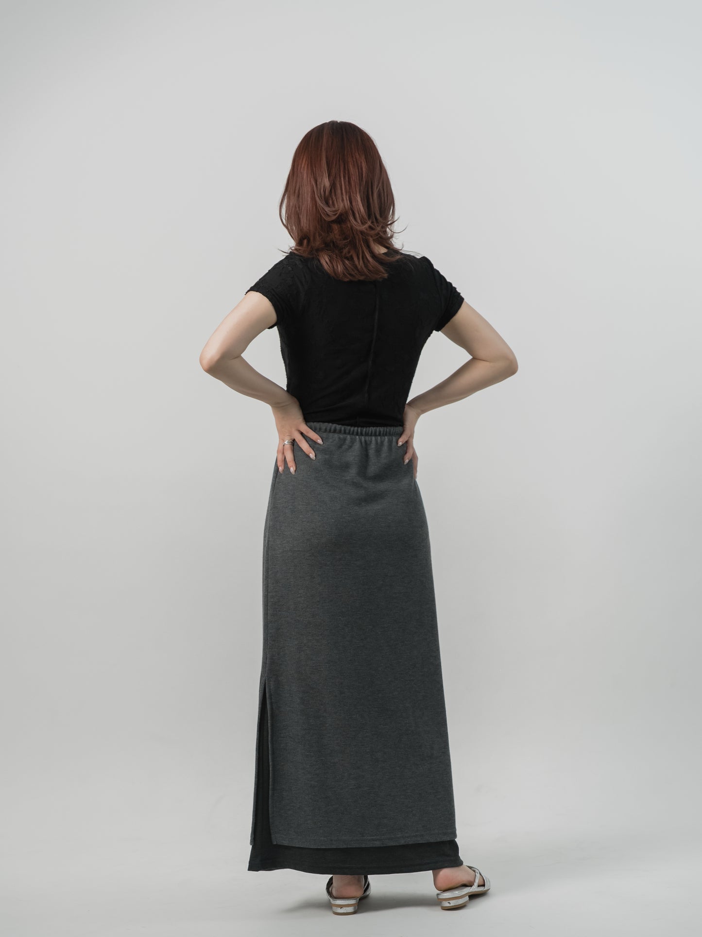Double Layer Long Skirt