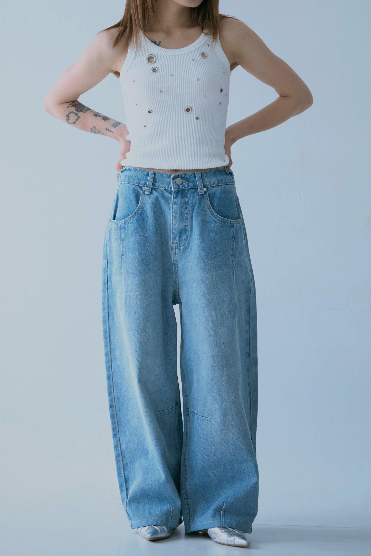 Loose Baggy Denim Pants