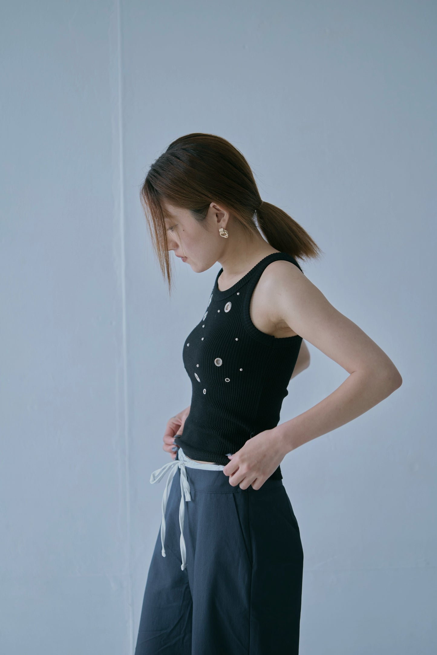 Perforated Design Tanktop