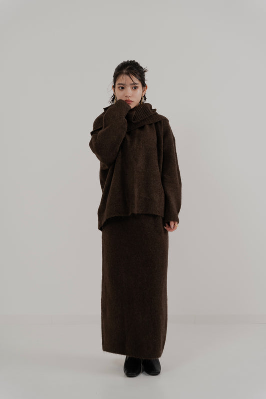 Modern Snood Knit Set – 3 Piece