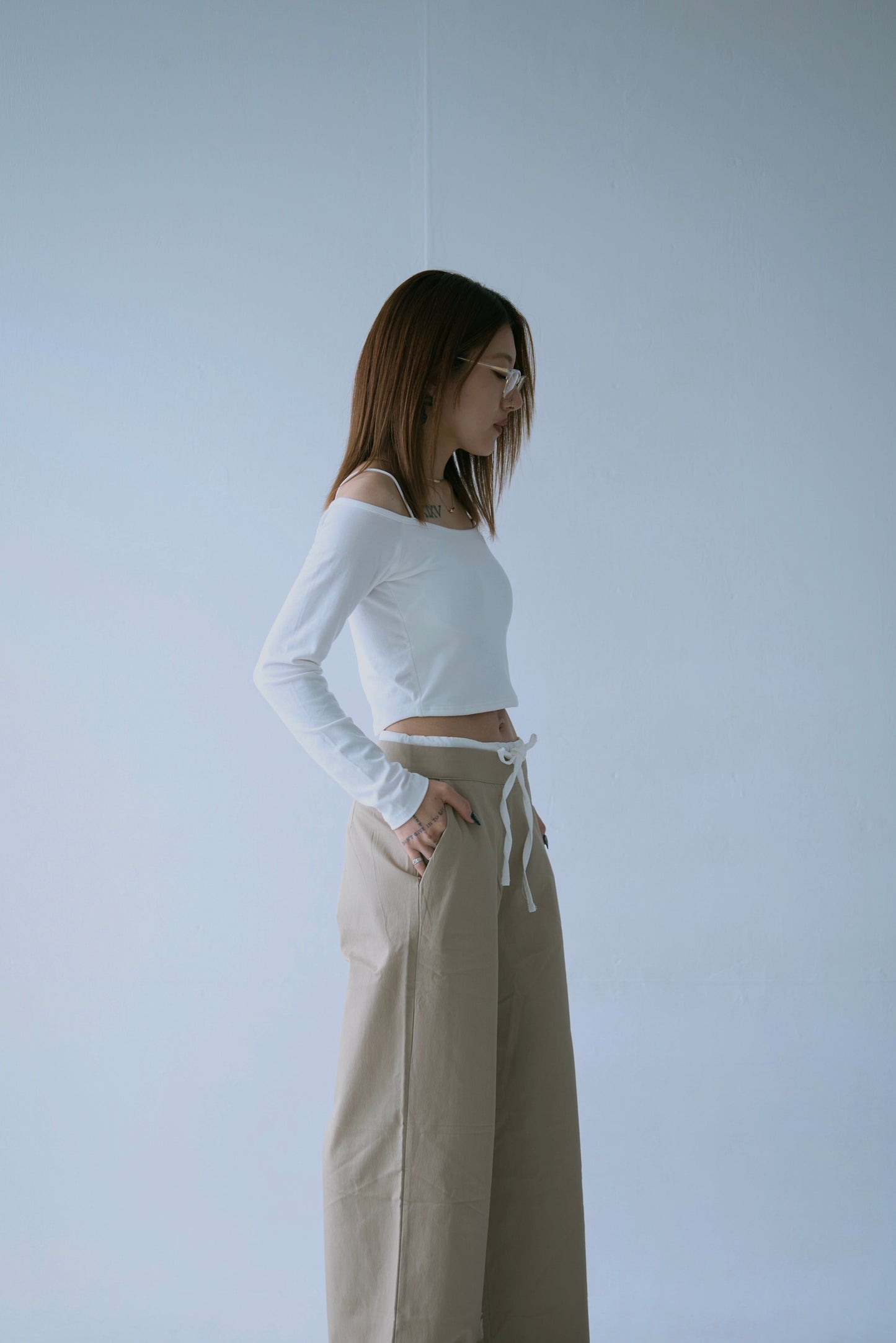 Padded Cropped Top