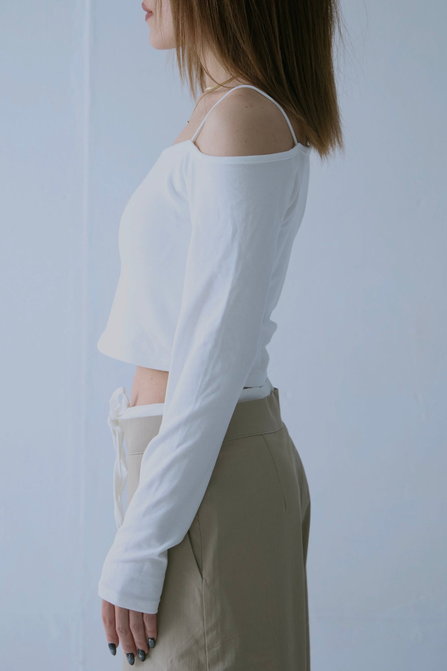 Padded Cropped Top